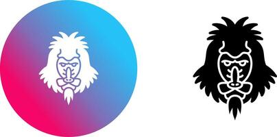 Mandrill Icon Design vector