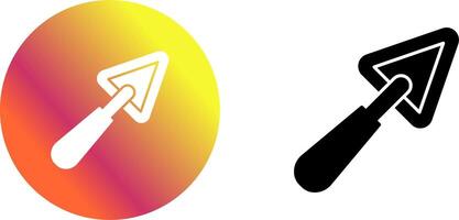 Trowel Icon Design vector