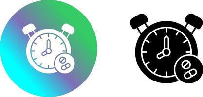 Clock Icon Design vector