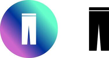 Trousers Icon Design vector