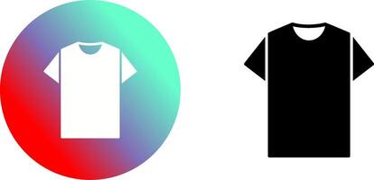 Plain T Shirt Icon Design vector