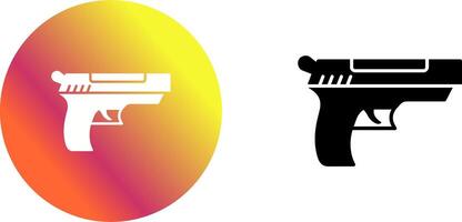 diseño de icono de pistola vector