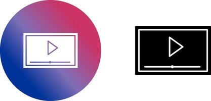 Screening Icon Design vector