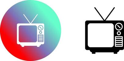Television Broadcast Icon Design vector