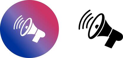 Announcing Icon Design vector