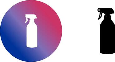 Spray bottle Icon Design vector