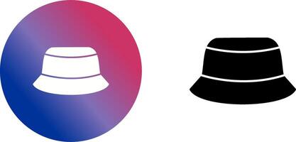 Men's Hat Icon Design vector