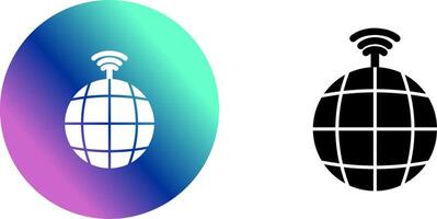 Global Signals Icon Design vector