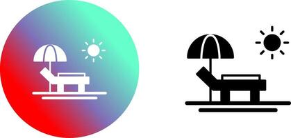 Hammock Icon Design vector