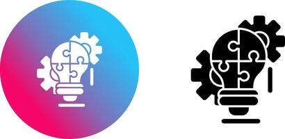 Problem Solving Icon Design vector