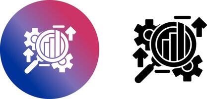 Analysis Icon Design vector