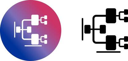 Chart Icon Design vector