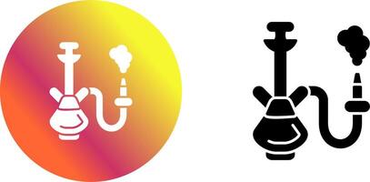 Hookah Icon Design vector