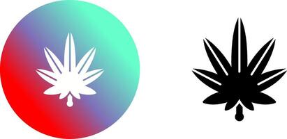 Weed Icon Design vector