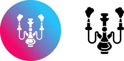 Shisha Icon Design vector