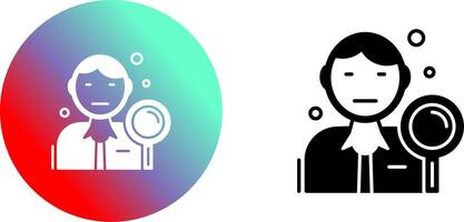 Candidate Icon Design vector