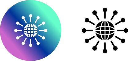 Networking Icon Design vector