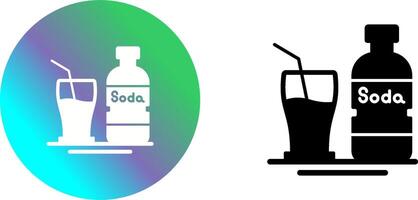 soda icono diseño vector