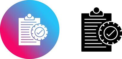 Check List Icon Design vector