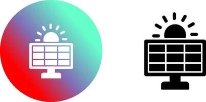 Solar System Icon Design vector