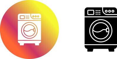 Washing Machine Icon Design vector