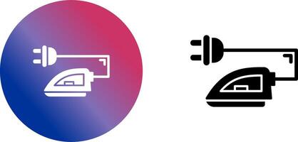 Iron Icon Design vector