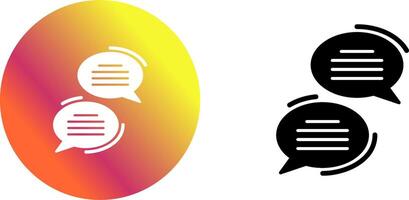 Chat Icon Design vector