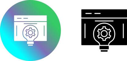 Inovation Icon Design vector