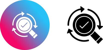 Research Icon Design vector