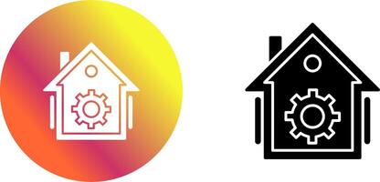 Home Automation Icon Design vector