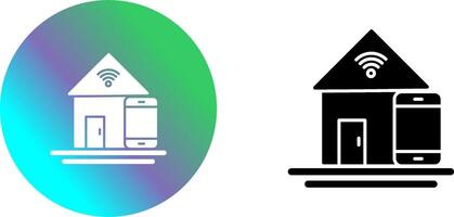 Home Automation Icon Design vector