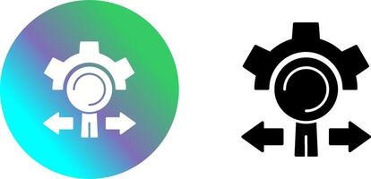 Research and Development Icon Design vector