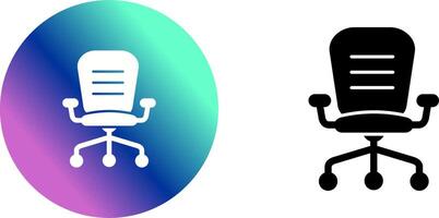 Office Chair Icon Design vector
