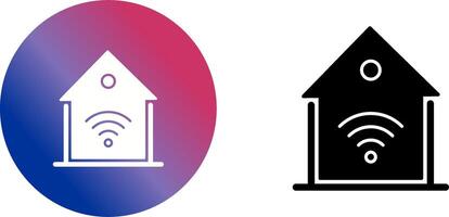 Smart Home Icon Design vector