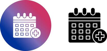 Medical Appointment Icon Design vector