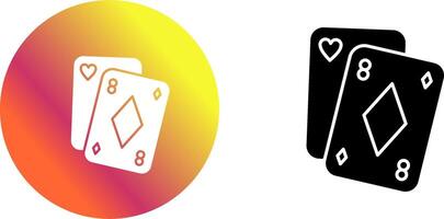 Poker Icon Design vector