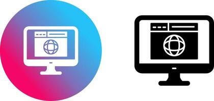Website Icon Design vector