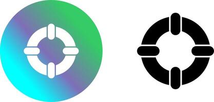 Life Saver Icon Design vector