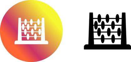 Abacus Icon Design vector