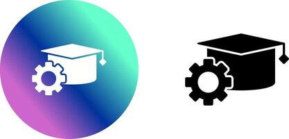 Bachelor Icon Design vector