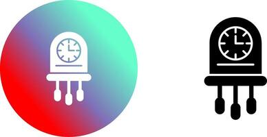 Clock Icon Design vector