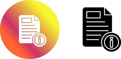 Document Icon Design vector
