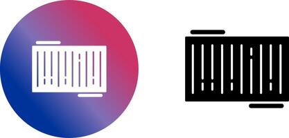 Barcode Icon Design vector