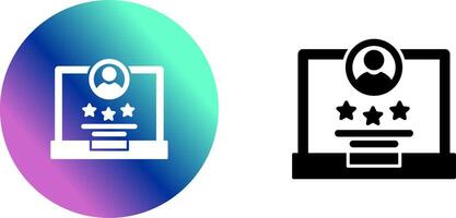 Rating Icon Design vector