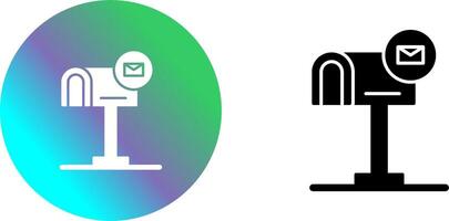 Mail Box Icon Design vector
