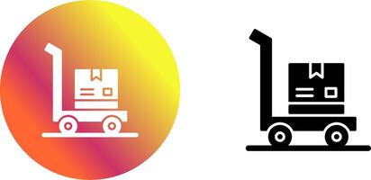 Trolly Icon Design vector