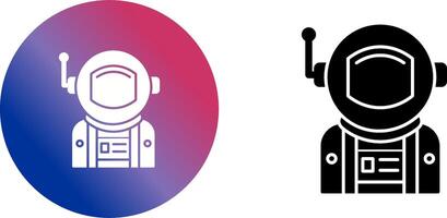 Astronaut Icon Design vector