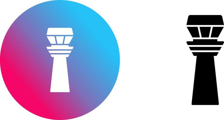 Control Tower Icon Design