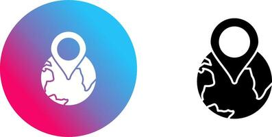 World tour Icon Design vector