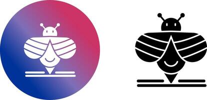 Bee Icon Design vector
